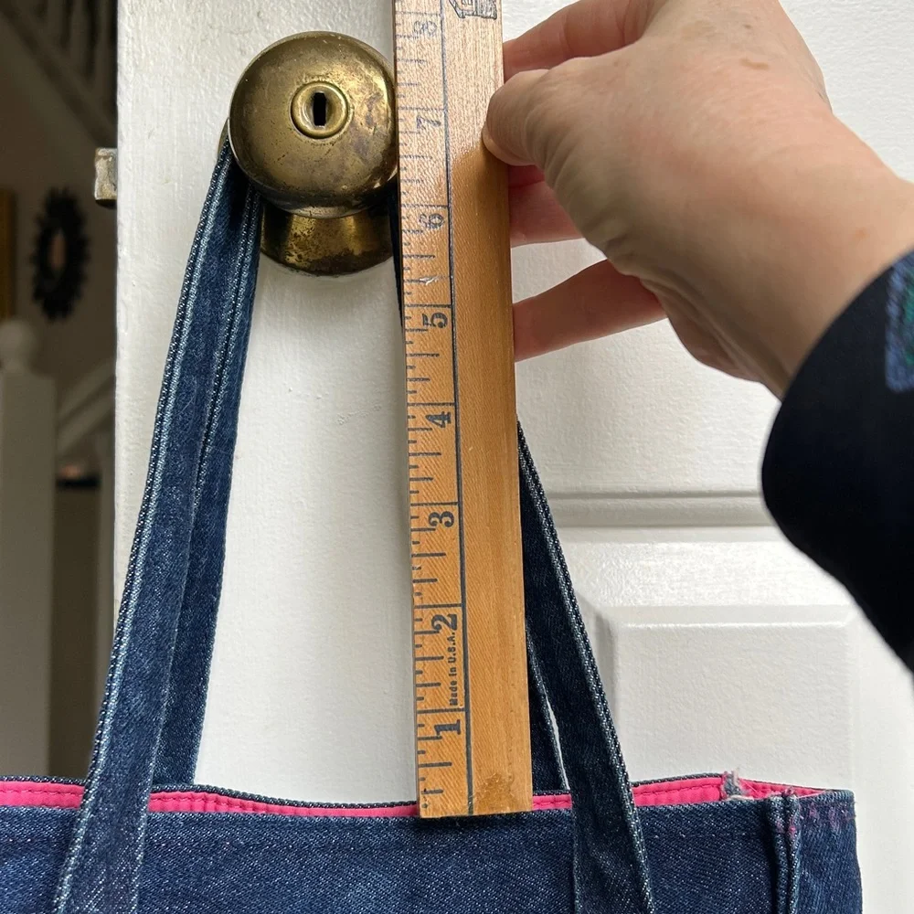 VTG Aeropostale Denim Mini Tote - Picture 5 of 16